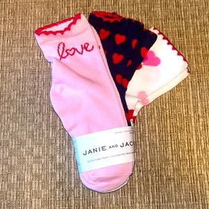 Janie and Jack Socks 3-pack